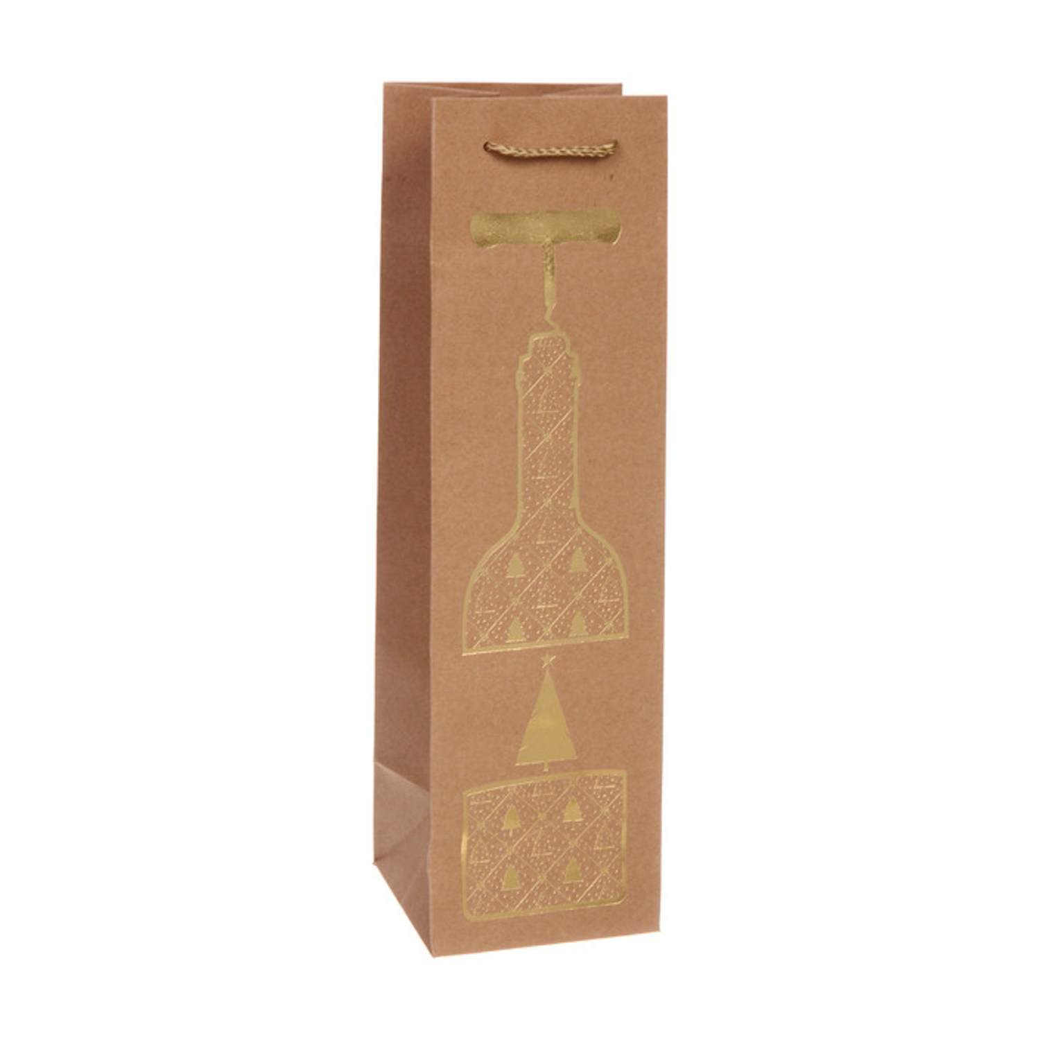 Пакет под бутылку «Зимний стиль», 11х38х11 см Пакет под бутылку «Зимний стиль», 11х38х11 см