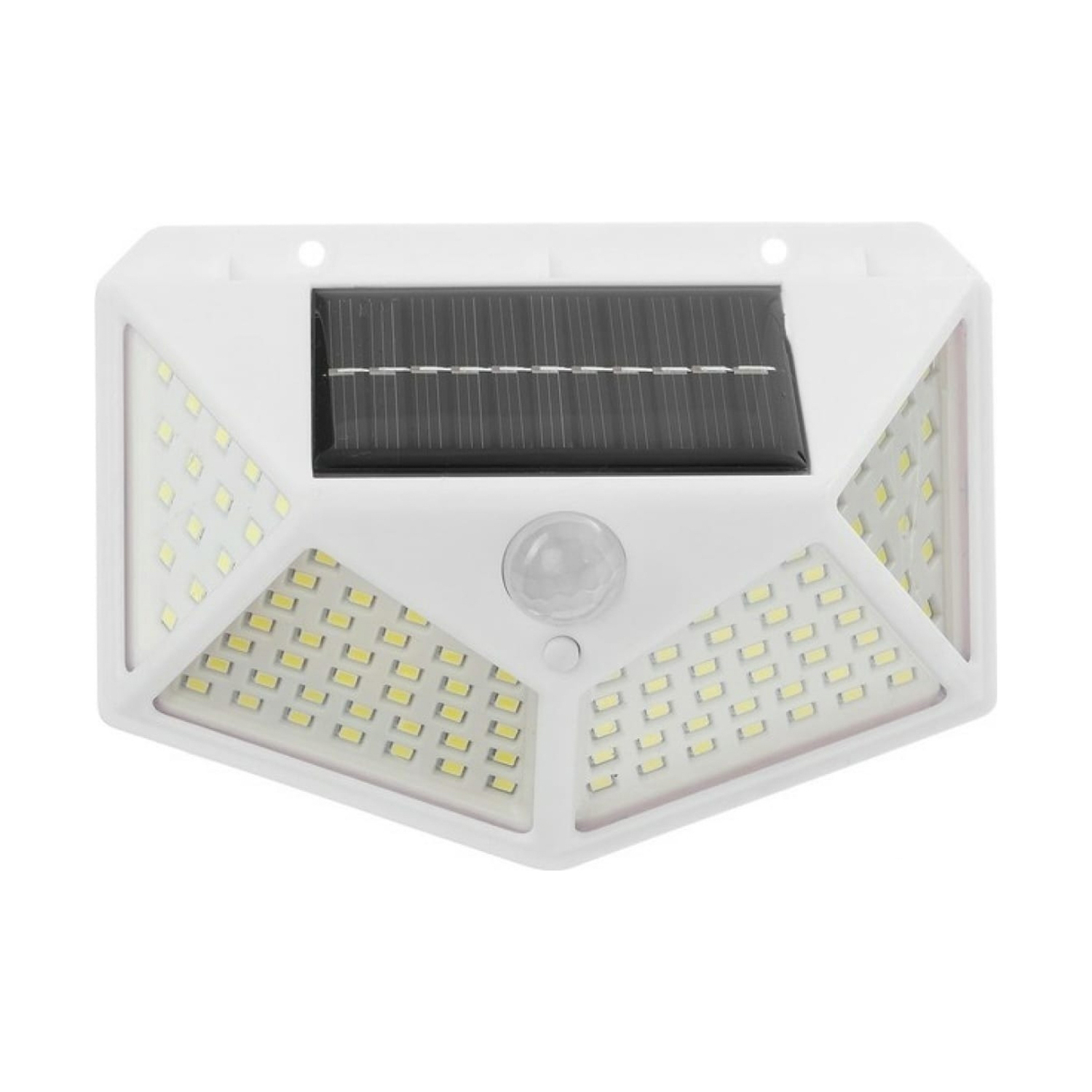 Светильник уличный с датчиком движ., солн. батарея, 270 град, 19 Вт,100 LED,6500К, БЕЛЫЙ 5120443 Светильник уличный с датчиком движ., солн. батарея, 270 град, 19 Вт,100 LED,6500К, БЕЛЫЙ 5120443