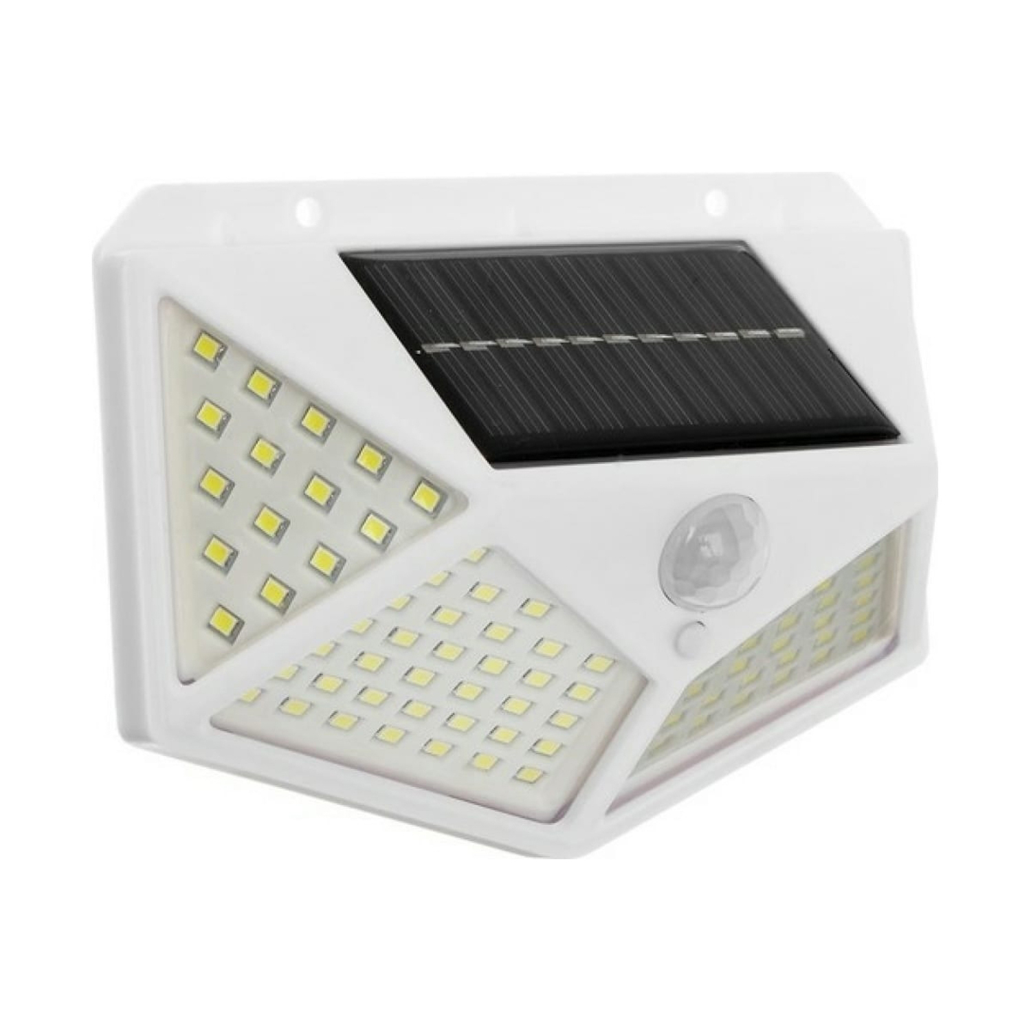 Светильник уличный с датчиком движ., солн. батарея, 270 град, 19 Вт,100 LED,6500К, БЕЛЫЙ 5120443 Светильник уличный с датчиком движ., солн. батарея, 270 град, 19 Вт,100 LED,6500К, БЕЛЫЙ 5120443