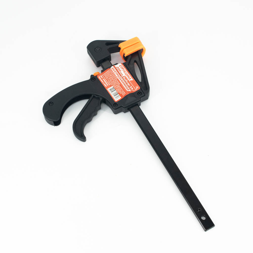 Струбцина пистолетная быстрозажимная 200 мм Bohrer арт.47602010 *1/6/36 Струбцина пистолетная быстрозажимная 200 мм Bohrer арт.47602010 *1/6/36