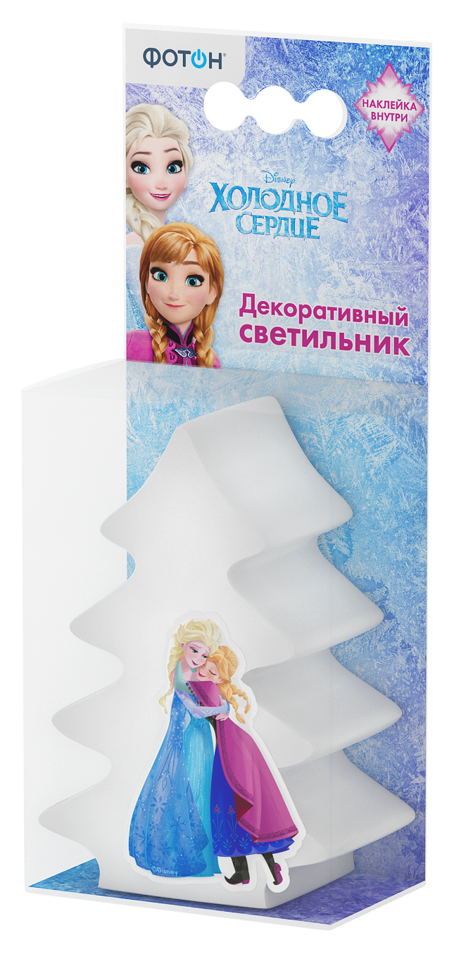 Светильник декоративный "Фотон" Disney "Холодное сердце" DLD-66 "Елочка" (23563) Светильник декоративный "Фотон" Disney "Холодное сердце" DLD-66 "Елочка" (23563)