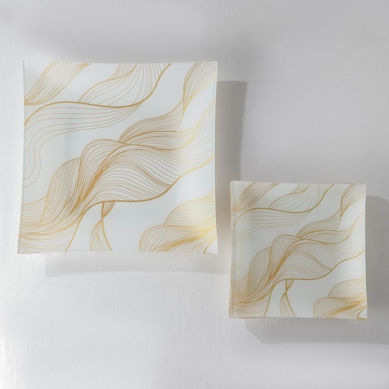 Набор столовый 7 предметов "Золотые нити" (29,5 см - 1 шт, 19,5 см - 6 шт) 7334460