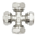 Крестовина 20х20х20х20 цанга STI (2026) *1/50