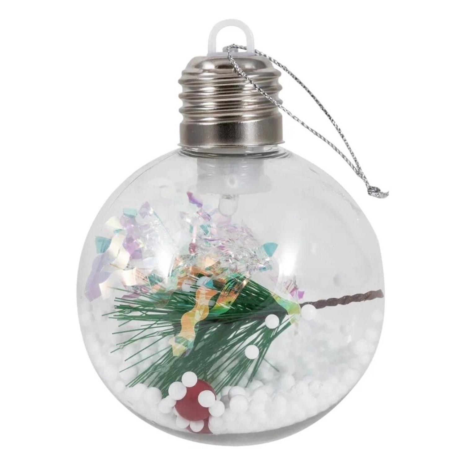 Фигура светодиодная Старт «Шар», 1 LED, диаметр 8 см, 3хLR44, мульти