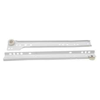 Направляющая роликовая L450мм Белая (комплект 4шт) ТРОДОС *1/25