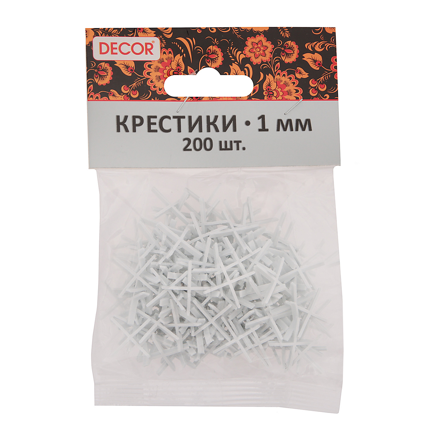 Крестик д/плитки 1,0мм (200шт) (338-0010)