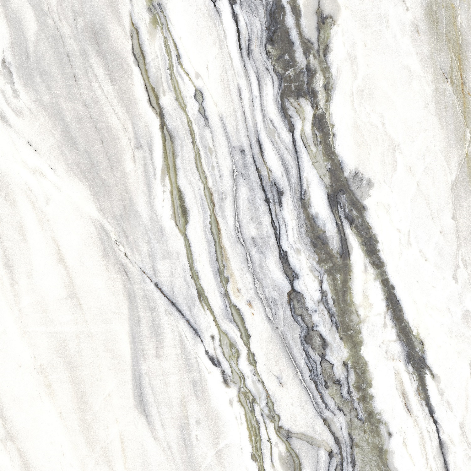 Керамогранит 1.44 м² Zerde Tile Bianco Verdi, 600x600x10 мм, матовый, белый Керамогранит 1.44 м² Zerde Tile Bianco Verdi, 600x600x10 мм, матовый, белый