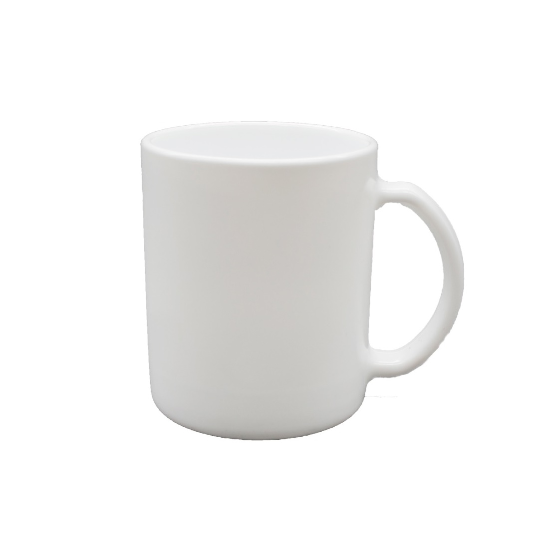 Кружка стекло 280мл Белая без рисунка MKB280 "DECO" *48 Кружка стекло 280мл Белая без рисунка MKB280 "DECO" *48