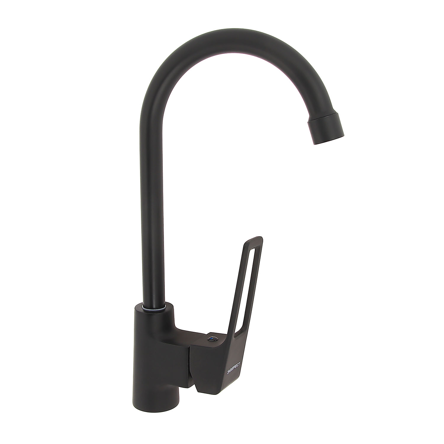 Смеситель для кухни Эверест B40-1546 высокий излив, черный *1/10 Смеситель для кухни Эверест B40-1546 высокий излив, черный *1/10