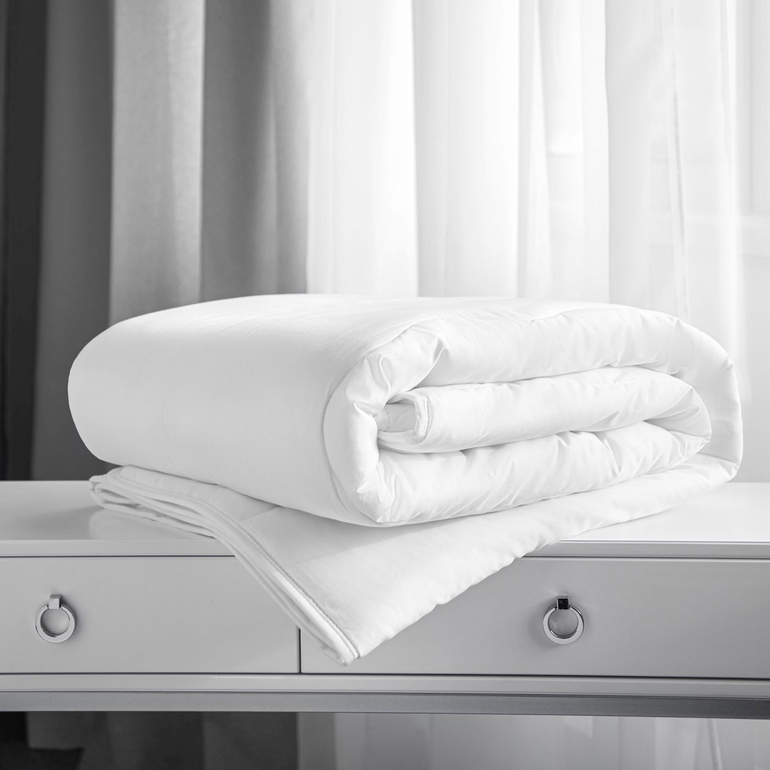 Одеяло Шелк 140*205см облегченное , чехол хлопок, сумка Verossa *1/20