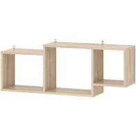 Полка навесная №5 1110*420*214 Юта BROZEX-WOOD*1