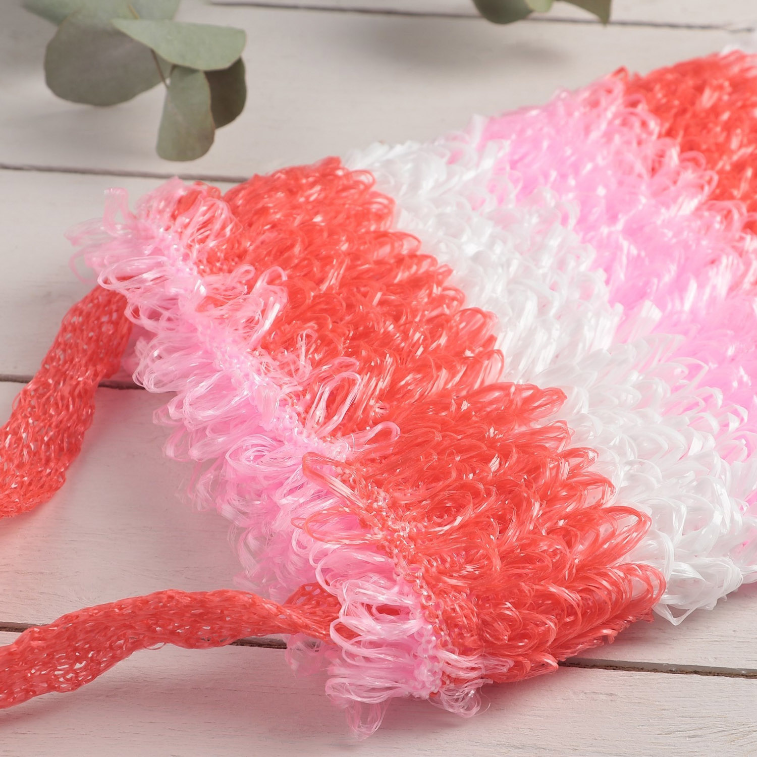 яяяМочалка "Медведь" полосатый МИКС 2057701