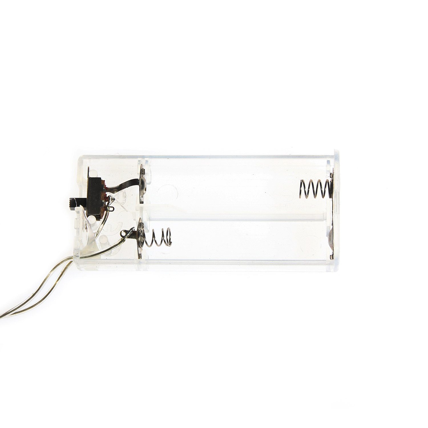 Гирлянда НИТЬ, 1.5 м, с насадк. "Дом синий", Н.С., LED-10-3V, 2*АА (не в компл), фиксинг, Т/БЕЛЫЙ