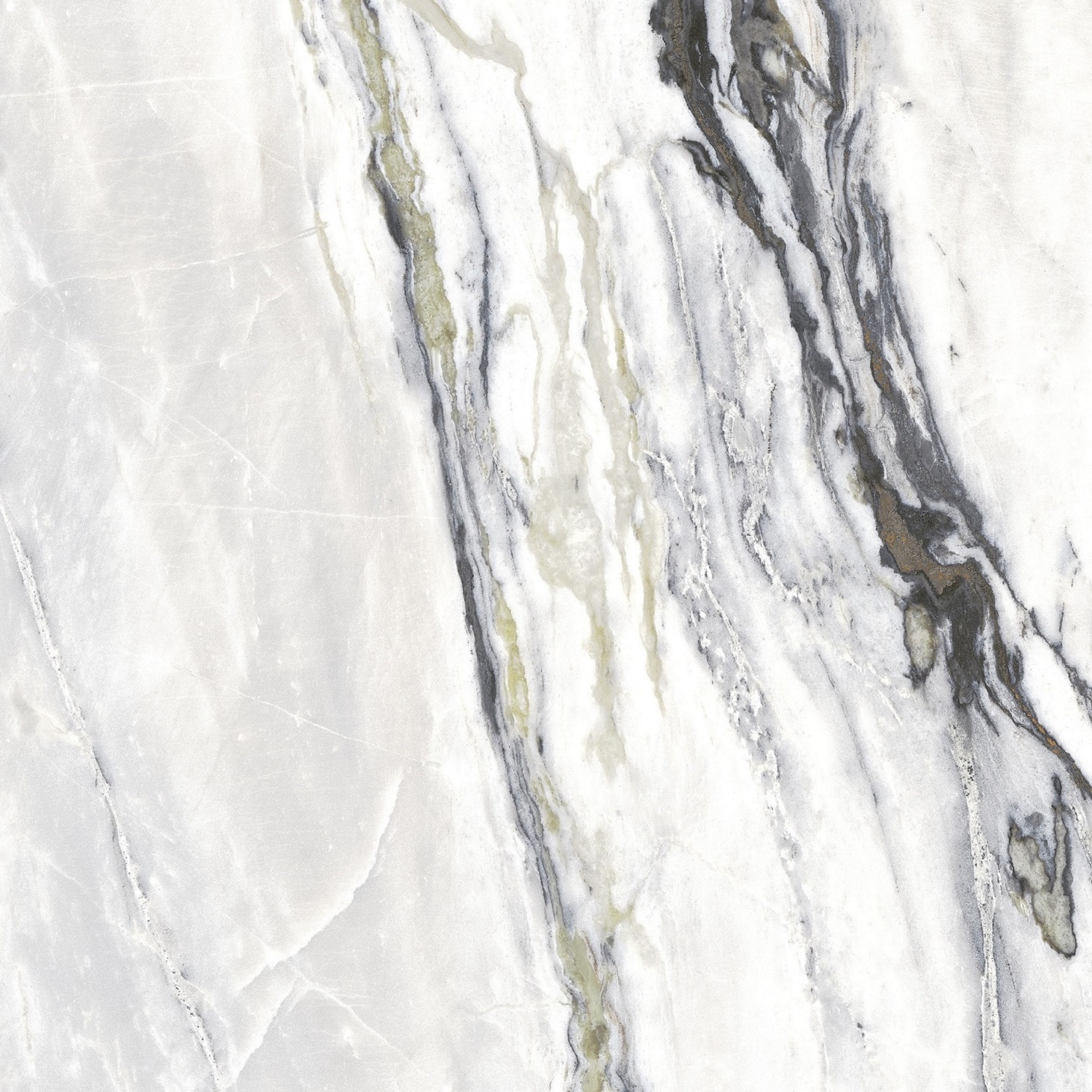 Керамогранит 1.44 м² Zerde Tile Bianco Verdi, 600x600x10 мм, матовый, белый Керамогранит 1.44 м² Zerde Tile Bianco Verdi, 600x600x10 мм, матовый, белый