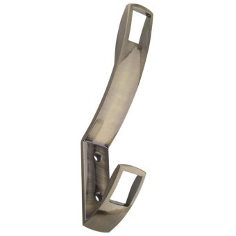 Крючок мебельный БРОНЗА "ZY-206" 302242 ТРОДОС хедер *10