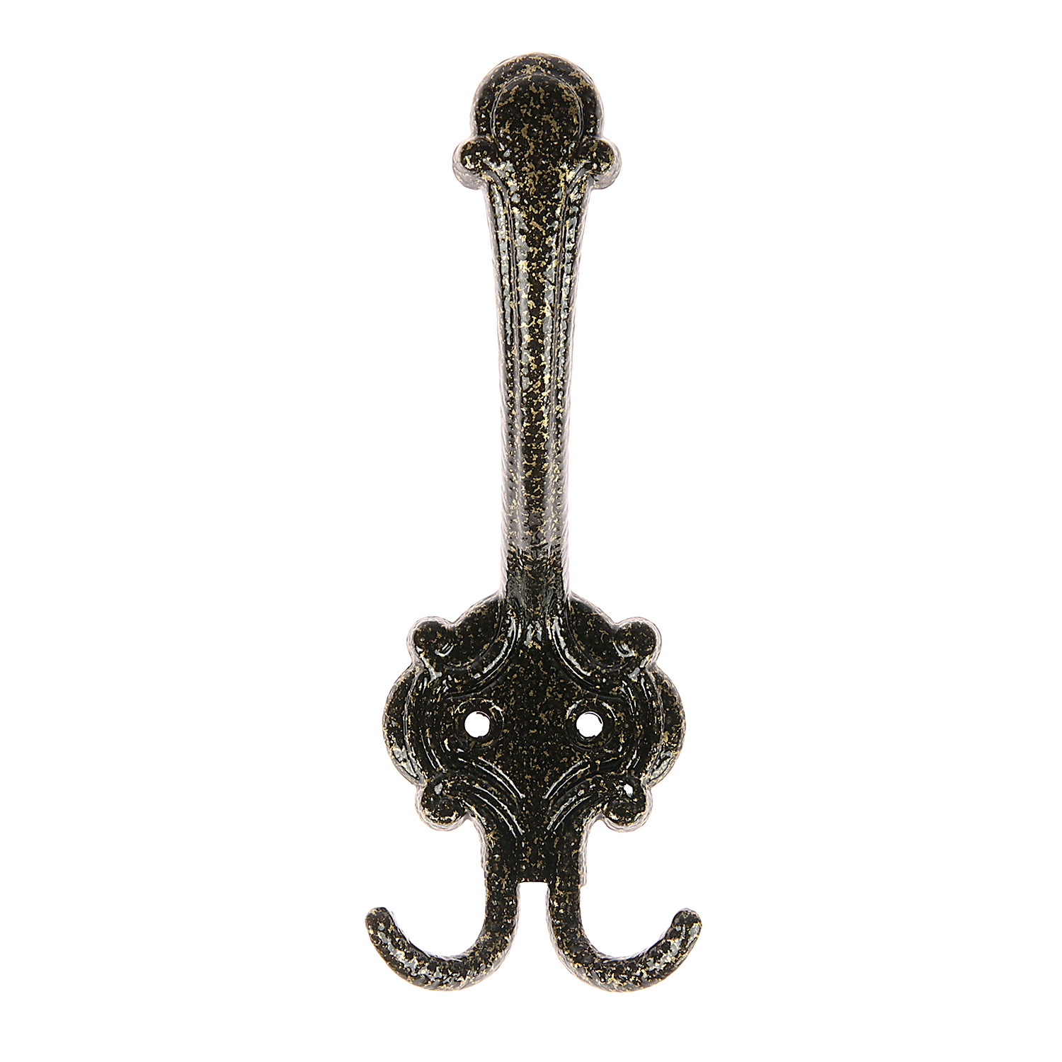 яяяКрючок мебельный АНТИК БРОНЗА КВ-1-1 "Точки" ДомоСтрой *10/50