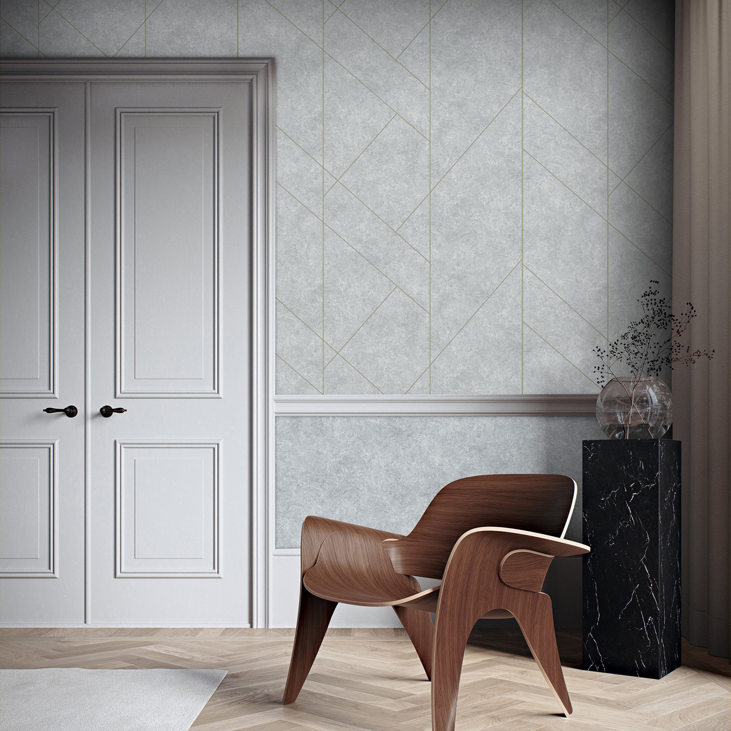 Обои  флиз. "Эрисманн" Profi Deco Maison (сер.) 60845-05 10.05х1.06м *6