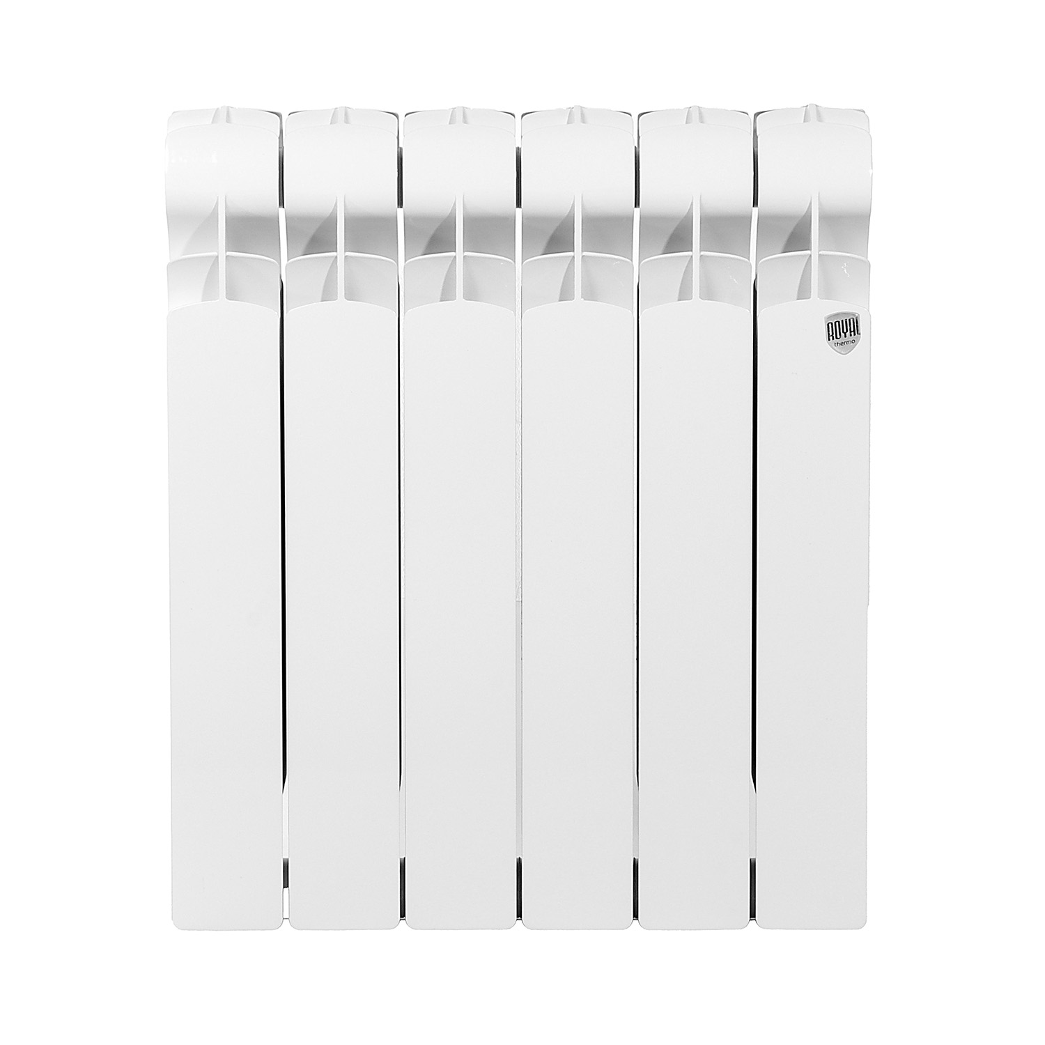 Радиатор биметаллический 6 секций Royal Thermo Indigo Super+, 500 мм, белый