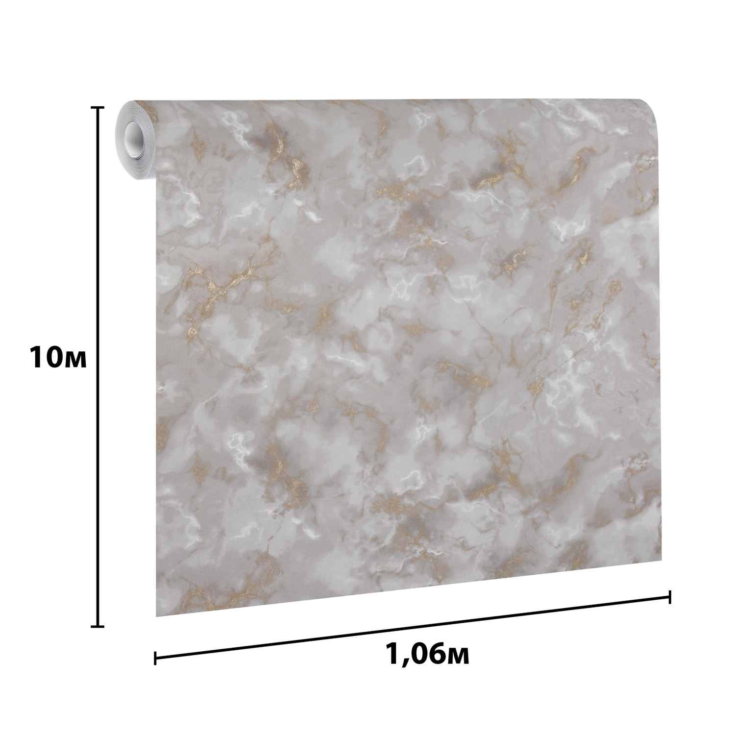 Обои флиз. Артекс  Айрин-уни (сер./коричн.) 11310-05 10х1.06м  *1/6