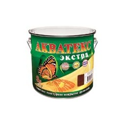 Защитно-декоративное покрытие для древесины алкидное груша 0,8 л Акватекс-ЭКСТРА *1/6/576