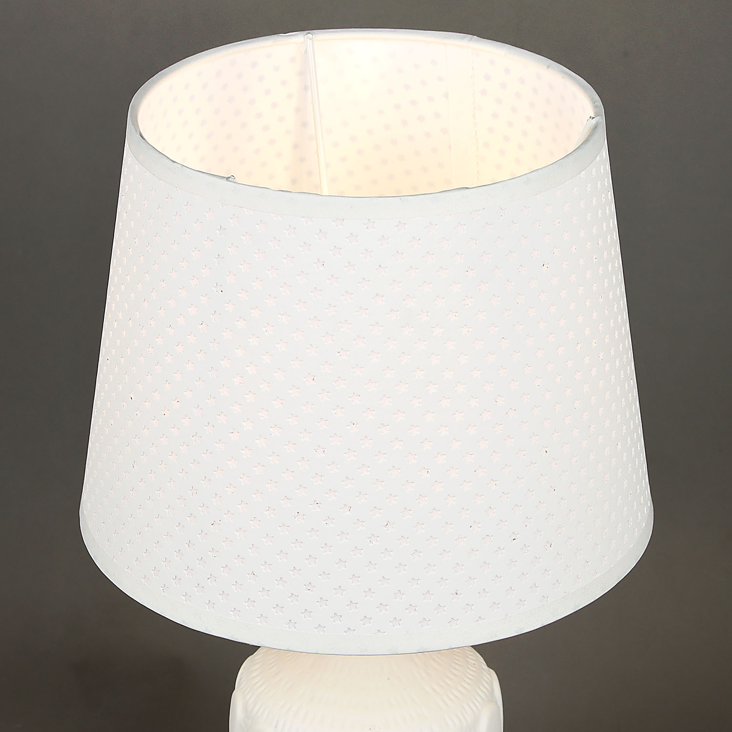 Лампа настольная 17509-0.7-01DY (керамика+абажур) *1/24