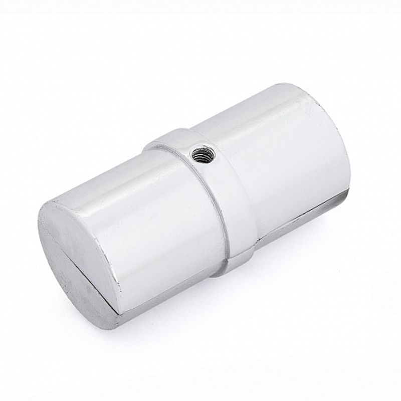 Соединитель трубы 50мм торцевой хром JF-37 1/30 Соединитель трубы 50мм торцевой хром JF-37 1/30