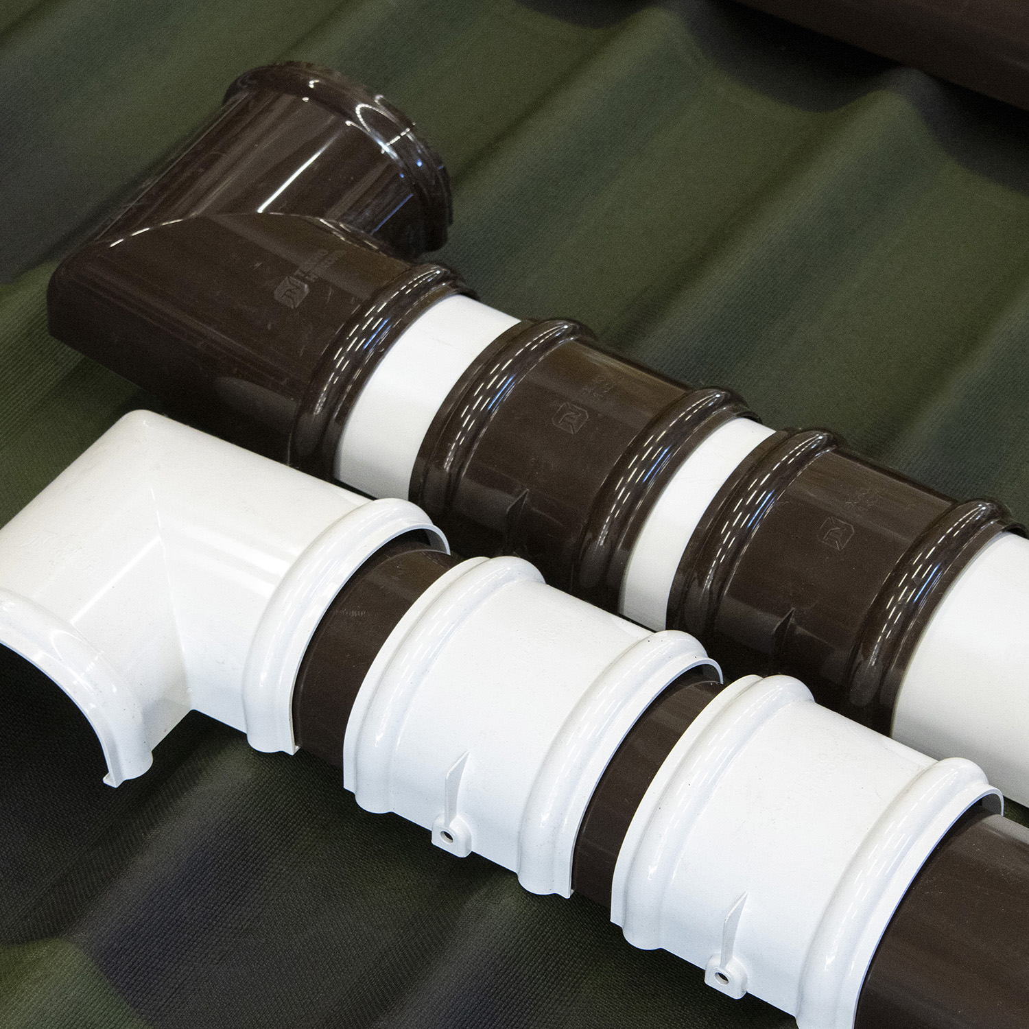 Желоб водосточный 120х3000 мм ТехноНиколь, темно-коричневый