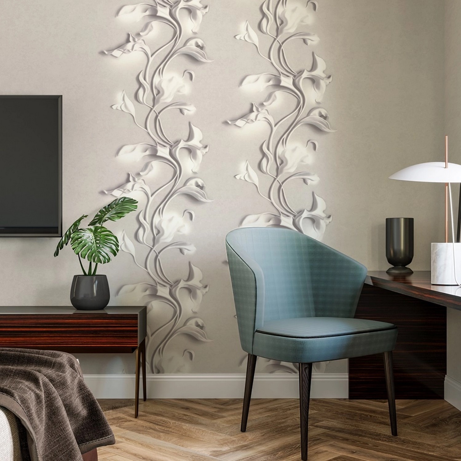 Обои флиз "Home Color" Barelief  HC72275-12  1,06*10м *1/8 Обои флиз "Home Color" Barelief  HC72275-12  1,06*10м *1/8