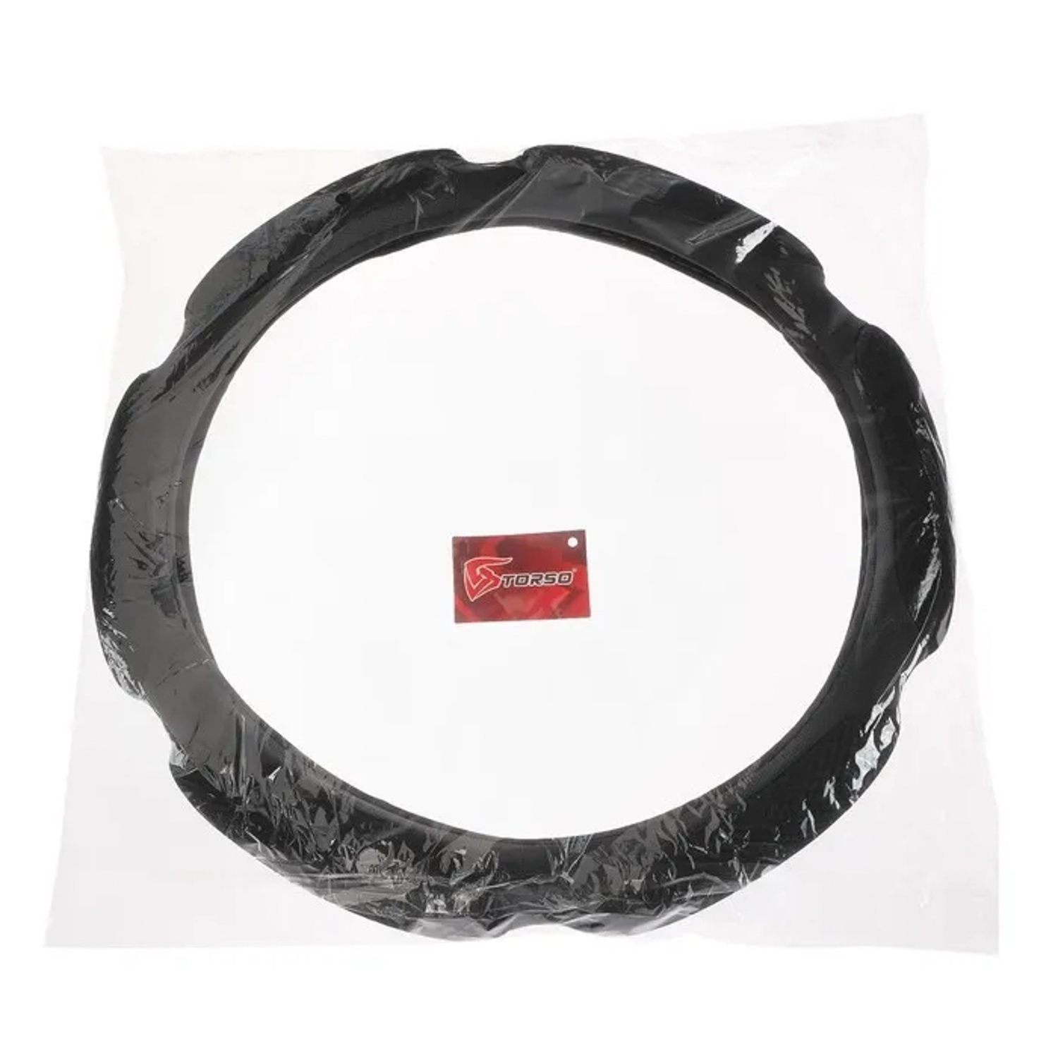 яяяОплетка TORSO, анатомическая, 6 подушек, размер 38 см, чёрный 915361