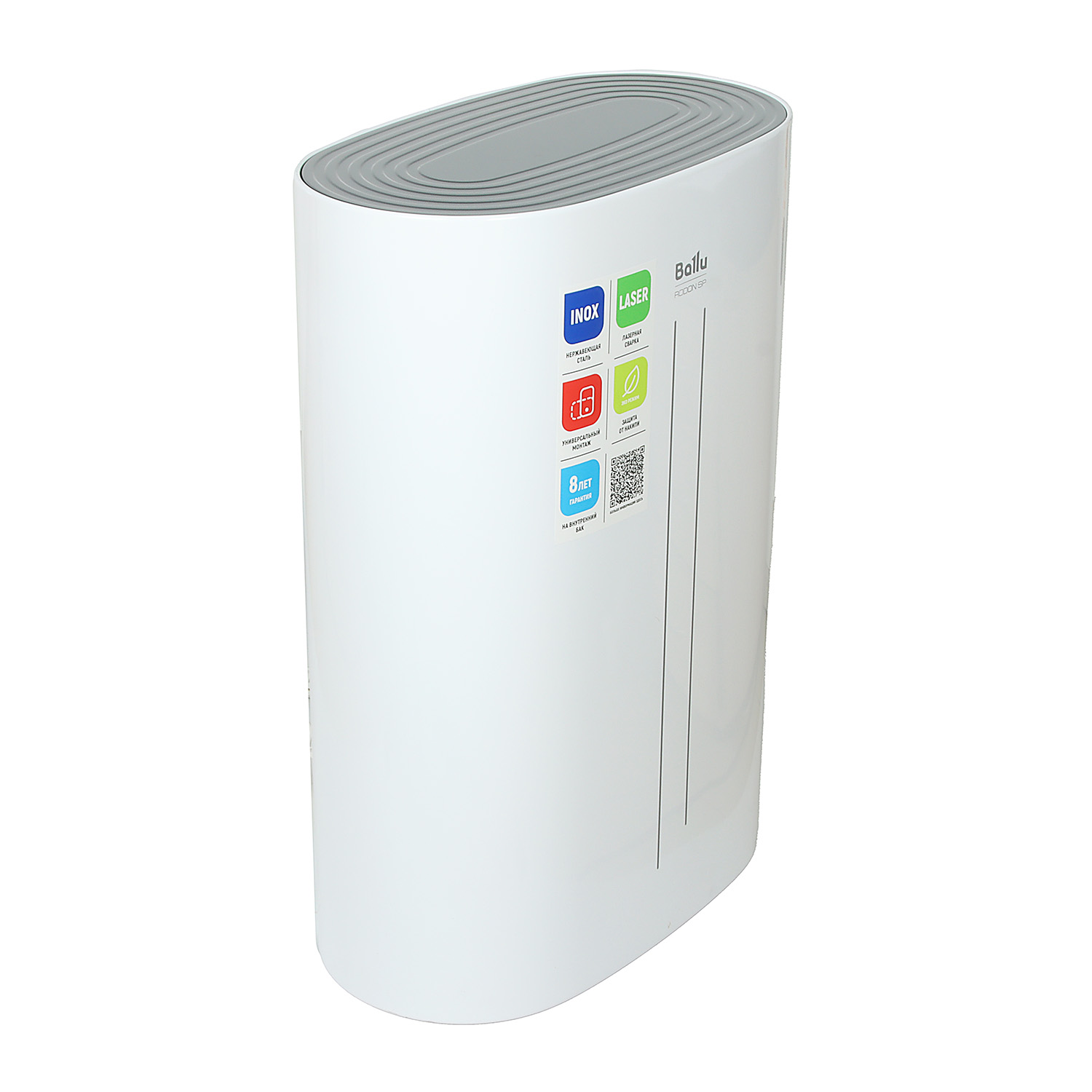 Водонагреватель накопительный 80 л Ballu Rodon, 2 кВт, универсальный