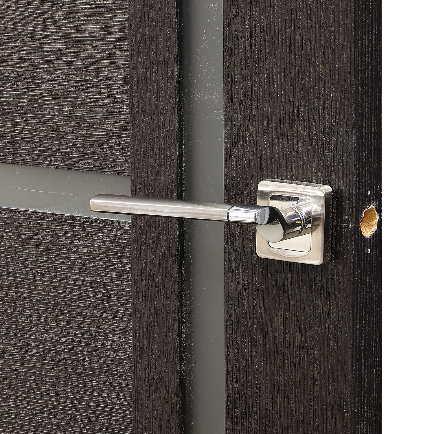 Дверь межкомнатная остеклённая ЦАРГИ ПВХ COMFORT-6 Венге 3D 700мм BROZEX-WOOD  *1