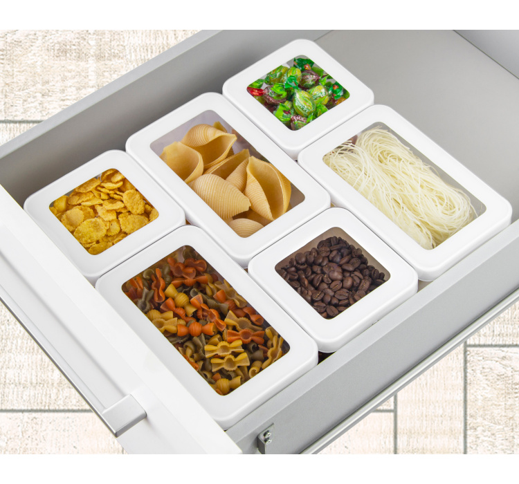 Банка для продуктов пластм. "Степ" 2,5л 160х100x210мм М1298 ("М-Пластика") *1/12 Банка для продуктов пластм. "Степ" 2,5л 160х100x210мм М1298 ("М-Пластика") *1/12