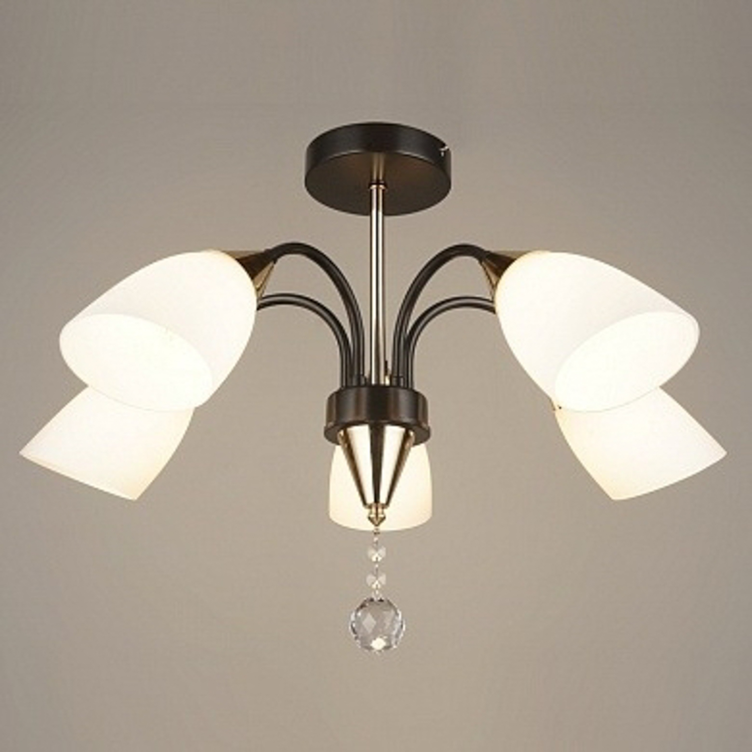 Люстра N4212/5 5*40W  E27 (q-640; h-410)  VERNER LIGHTING *1 Люстра N4212/5 5*40W  E27 (q-640; h-410)  VERNER LIGHTING *1