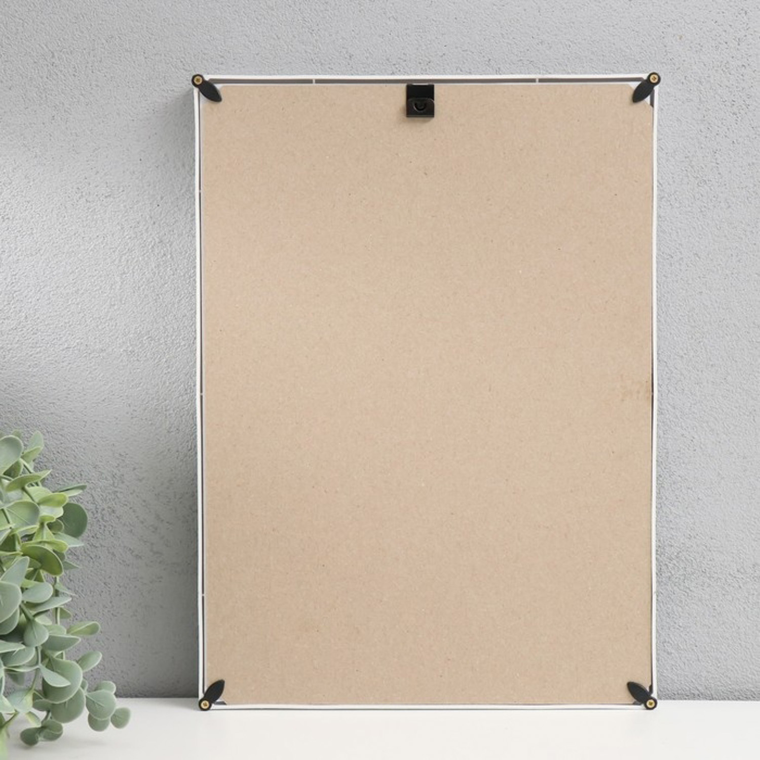 Фоторамка пластик 21х30 см 4 серия, белый 9246637