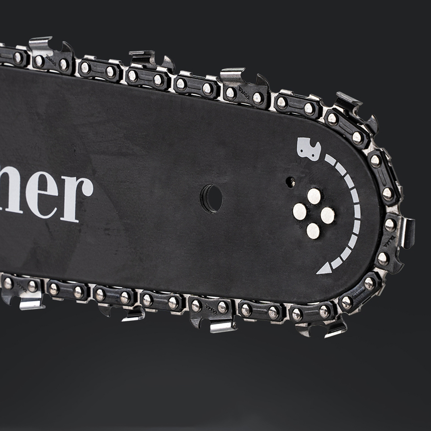 Пила цепная электрическая 1800Вт шина40,0см цепь59зв. шаг3/8" паз1,3мм KECS 40/1800 KOLNER *1/4