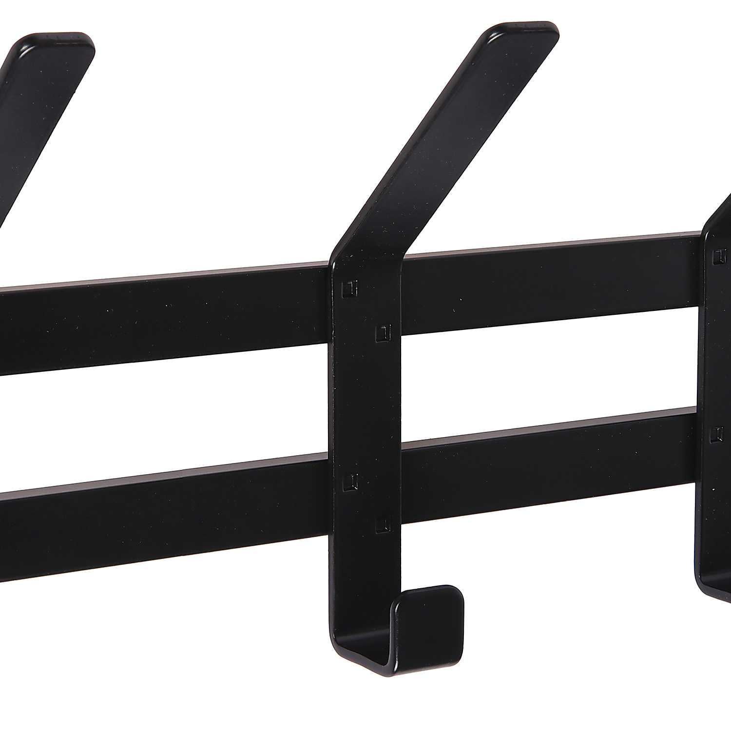 Вешалка настенная "Торонто 5" 604х174х91мм Черный ВНТ5 Ч ("ЗМИ") *1