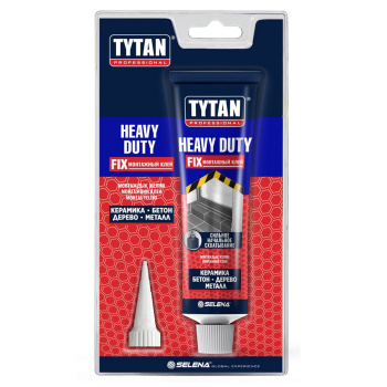 Жидкие гвозди 100 мл TYTAN Heavy Duty, сверхсильный, бежевый Жидкие гвозди 100 мл TYTAN Heavy Duty, сверхсильный, бежевый