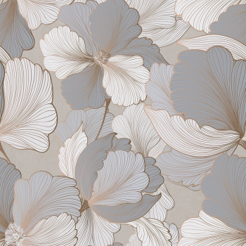 Керамогранит 1.44 м² LB Ceramics Блюм, 603x300x8.5 мм, светло-бежевый