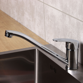 Смеситель для кухни Milardo Meal M06SB00M05 длинный излив *1/12 Смеситель для кухни Milardo Meal M06SB00M05 длинный излив *1/12