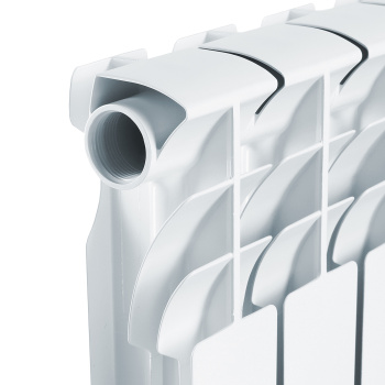 Радиатор алюминиевый 8 секций STI, 500 мм, белый Радиатор алюминиевый 8 секций STI, 500 мм, белый
