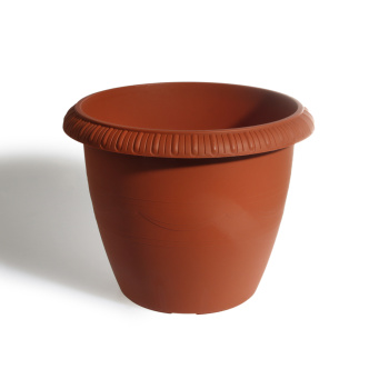 Кашпо пластм. "Lе Jardin" 9.5л, d верха 300мм h240мм с поддоном Терракот 104-4 (Tek.A.Tek)*1/12