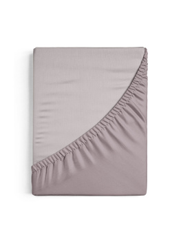 Простыня на резинке поплин (160*200+25см) Niteva 19830 мокко *1/10