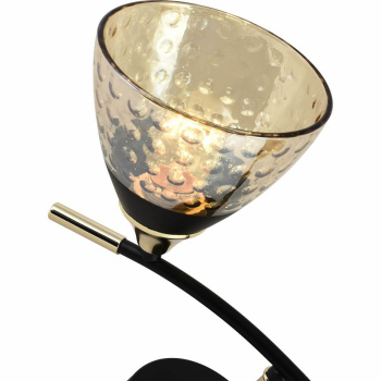 Люстра Reluce 01386-0.3-03, Е27, 3 лампы, 60 Вт, цвет черный/золото