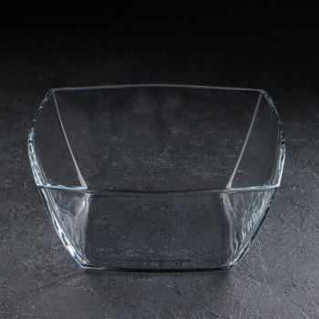 Салатник стекло Pasabahce "Токио" квадратн. 24х24см 2,7л 53076 *1/4 Салатник стекло Pasabahce "Токио" квадратн. 24х24см 2,7л 53076 *1/4