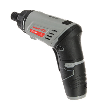 Отвертка аккумуляторная 3,6В ИНТЕРСКОЛ ОА-3,6Ф (LiOn,кейс) *1/10