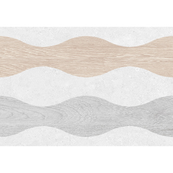 Плитка 40х27.5 см настенная 1.65 м² Керамин Киото, серый