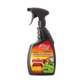 Спрей универсальный от насекомых 750мл DK-04-26-0011 Доктор Клаус DK04260011 *1/8