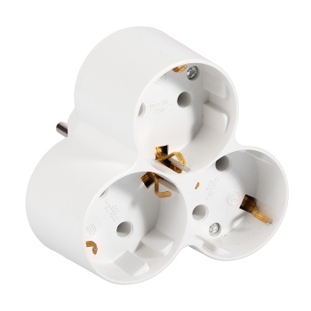 Разветвитель  3роз.  с заземлением 16А АМ 16-3Е  "Фотон" 12323   *1/20/120