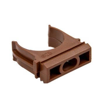 Крепеж-клипса d25мм для трубы "Эко" бук (упак.10шт) TDM SQ0405-0043 *1/90