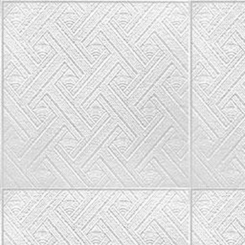 Плитка потолочная 50х50 см Вереск, 2 м², белый